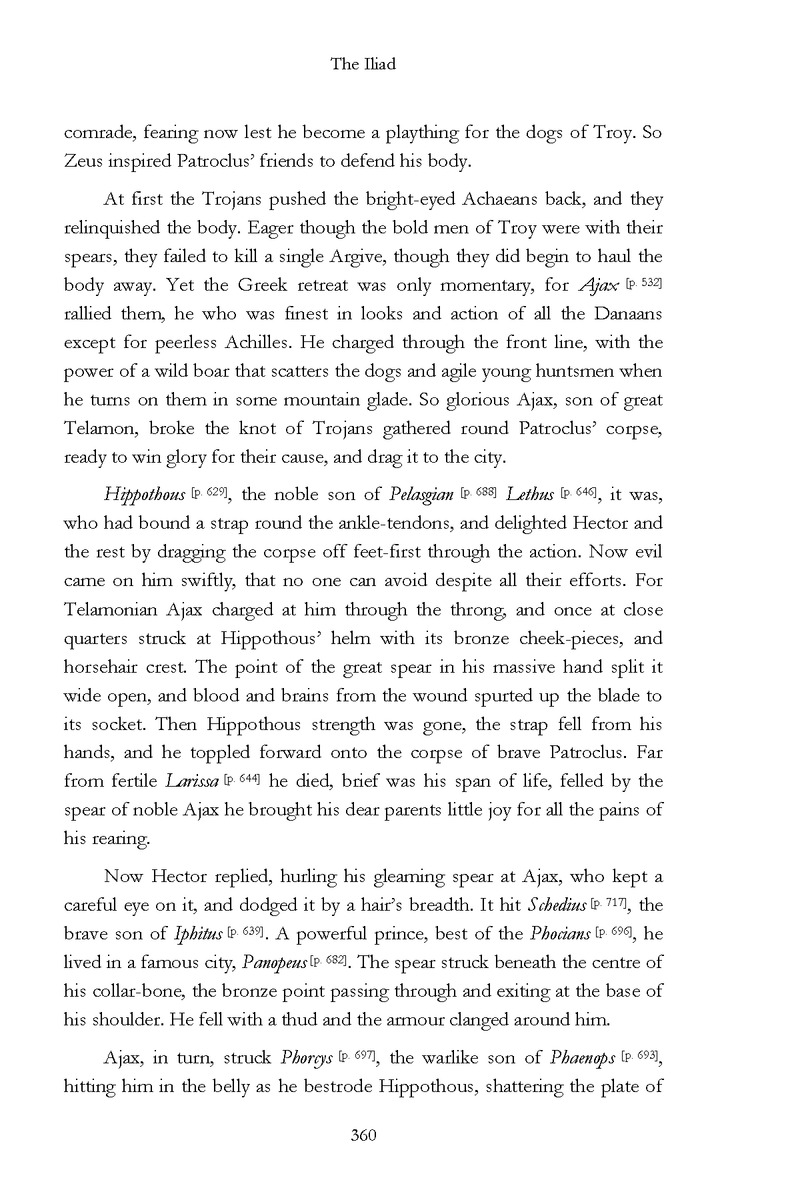 The Iliad - Page 354
